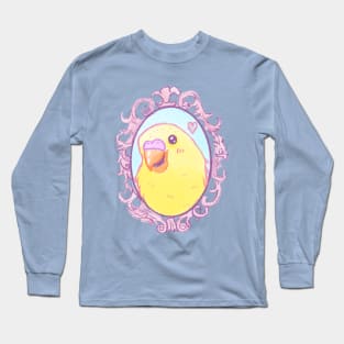 Victorian Budgie Long Sleeve T-Shirt